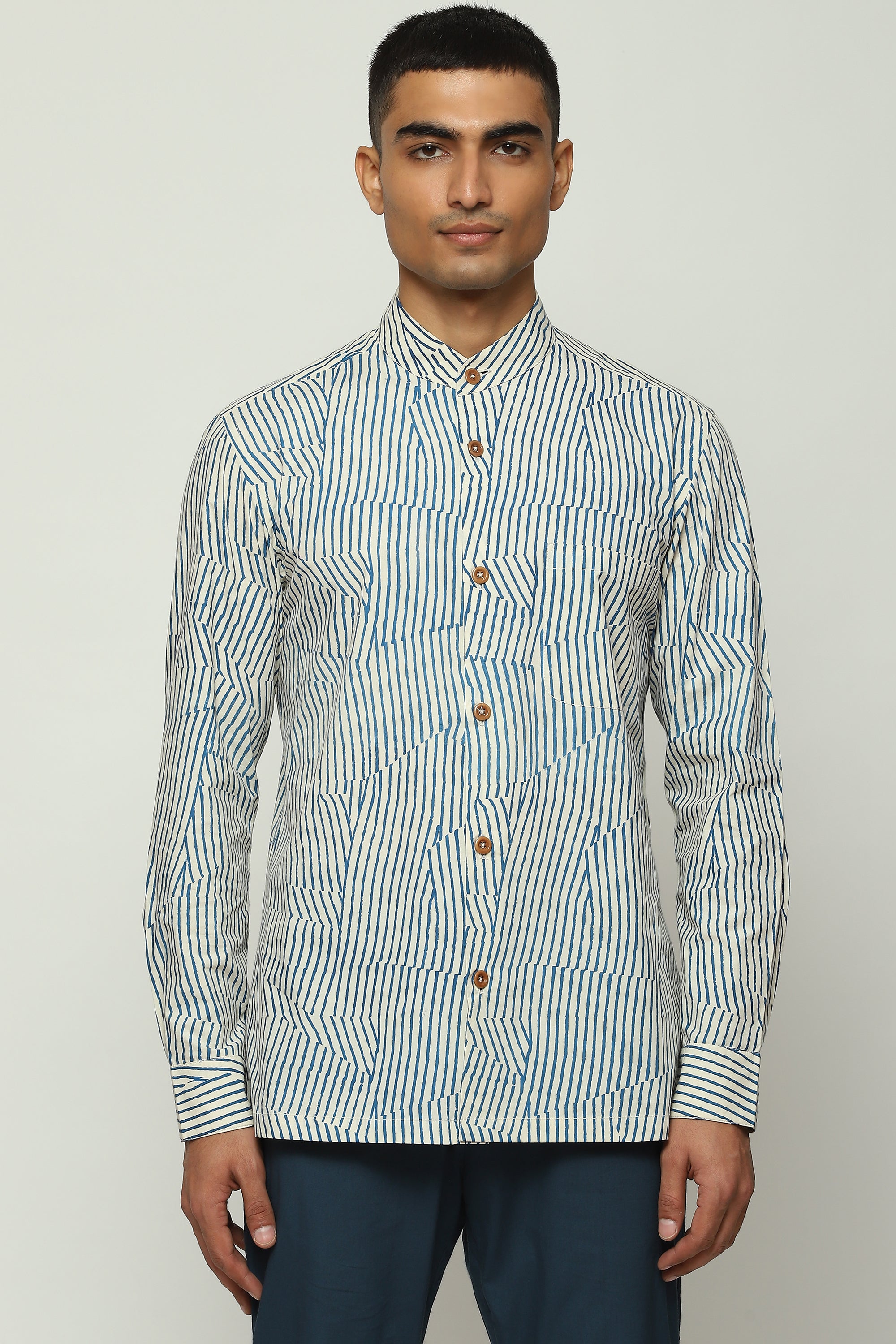 Broken Pinstripes Shirt
