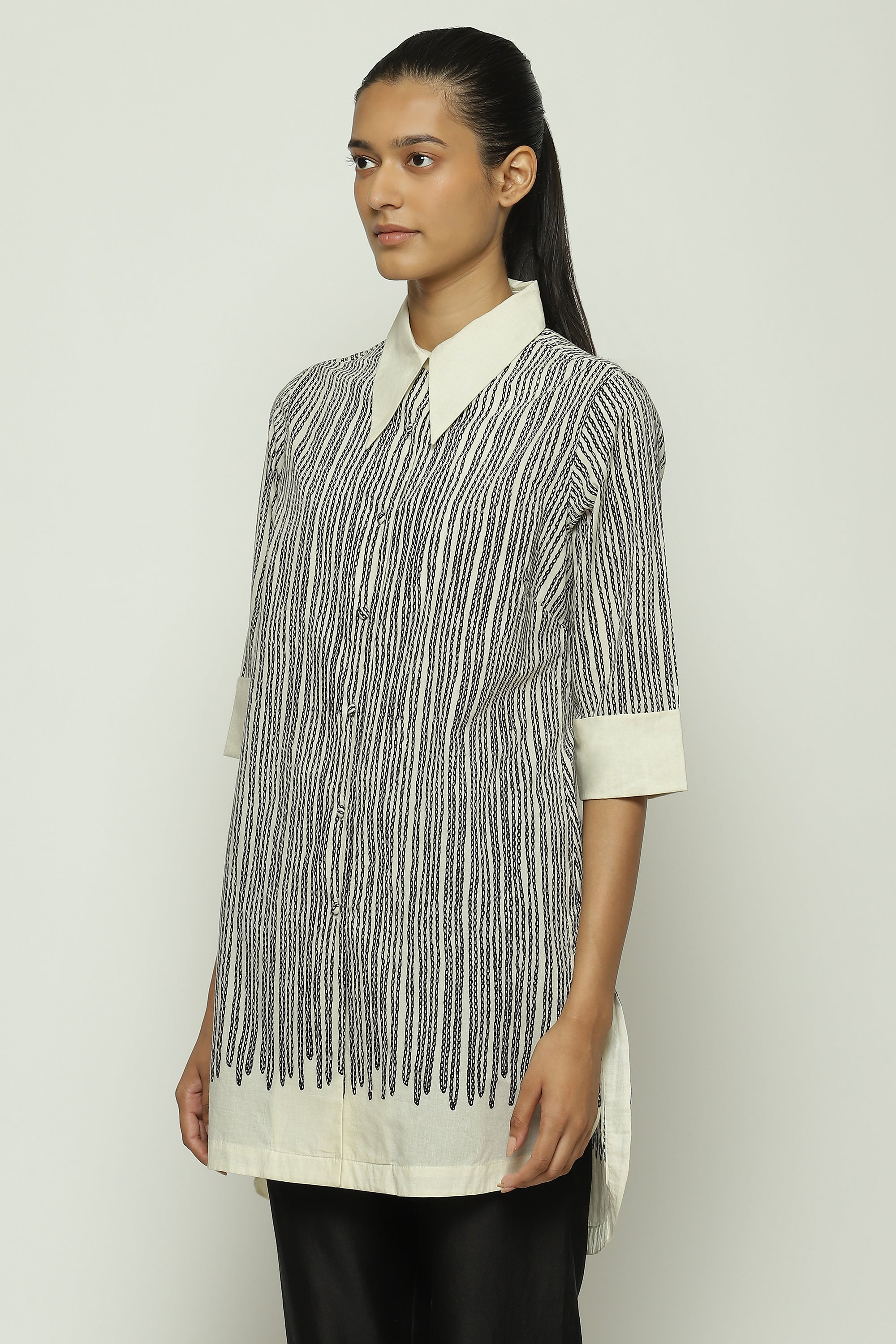 Crewel Print Shirt