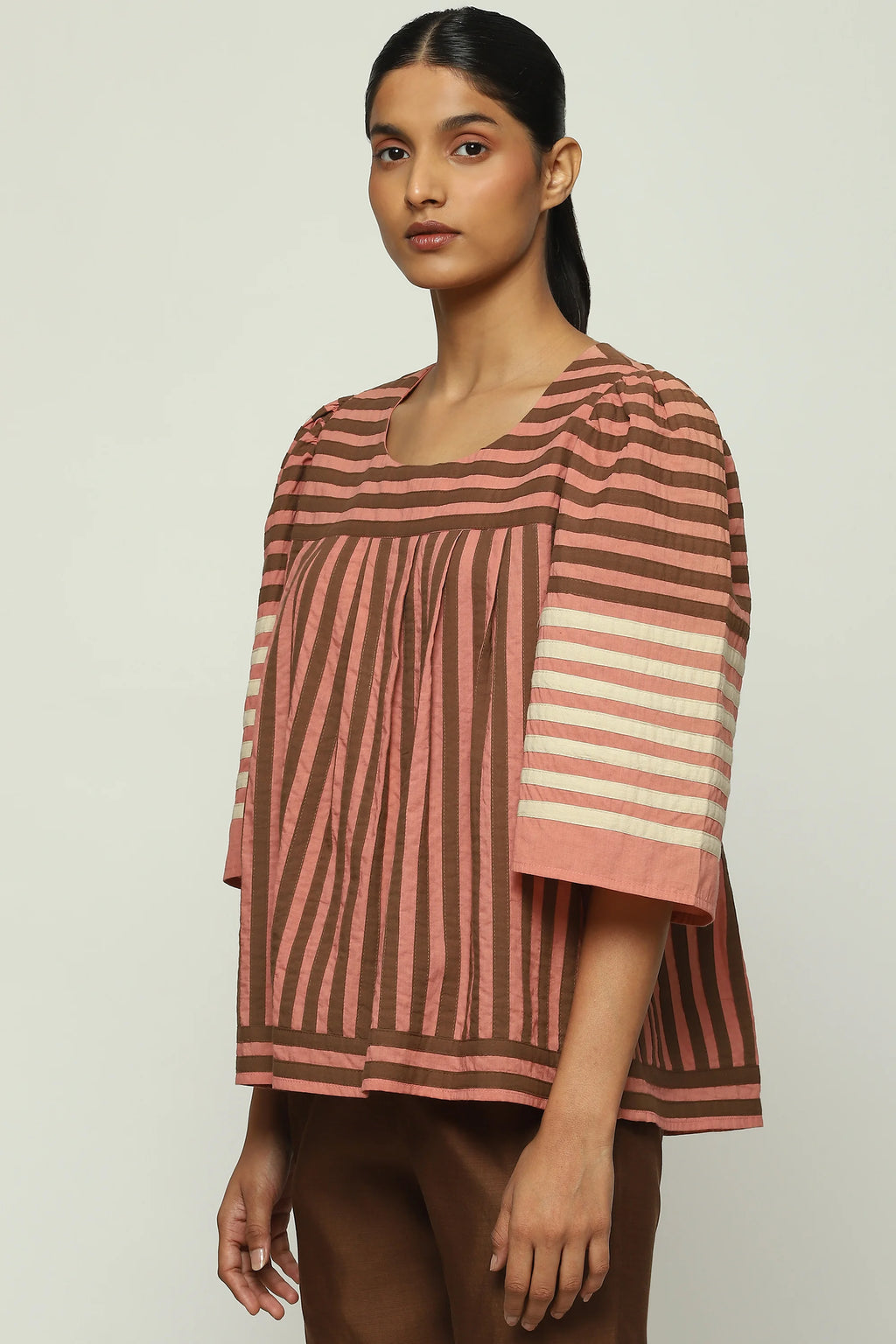 Applique Stripes Top