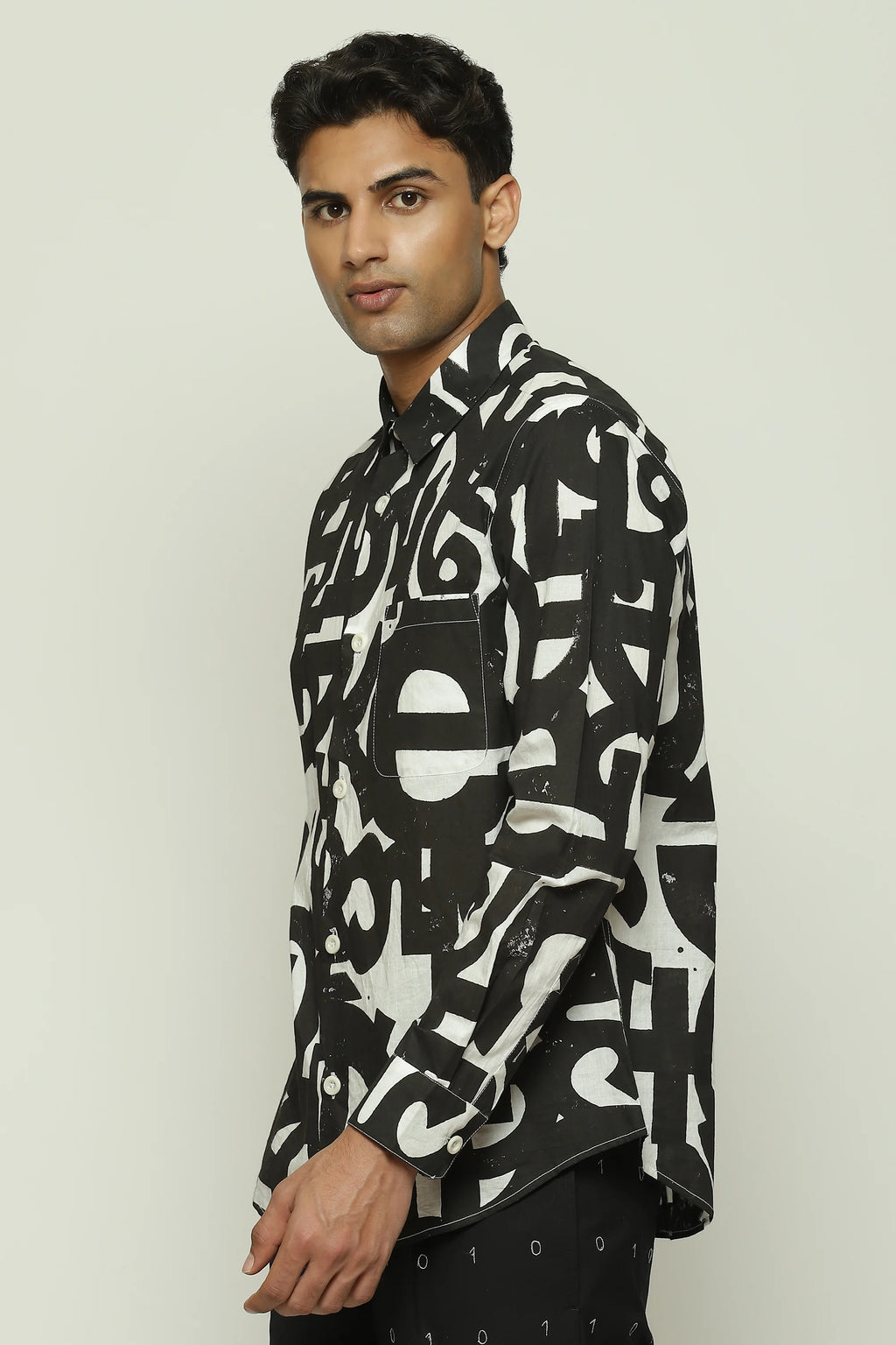 Organic Calligraphy Shirt