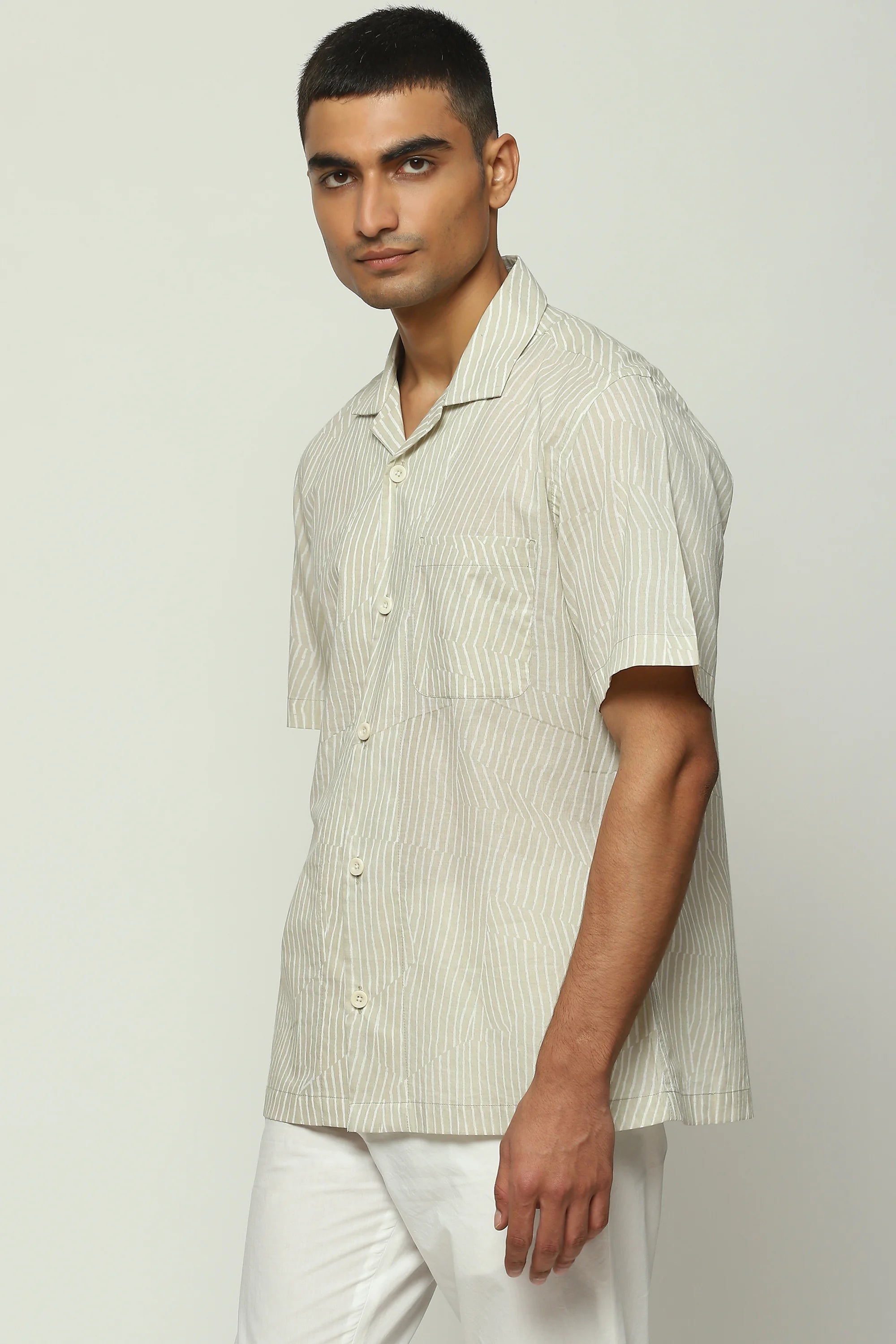 Broken Pinstripes Shirt