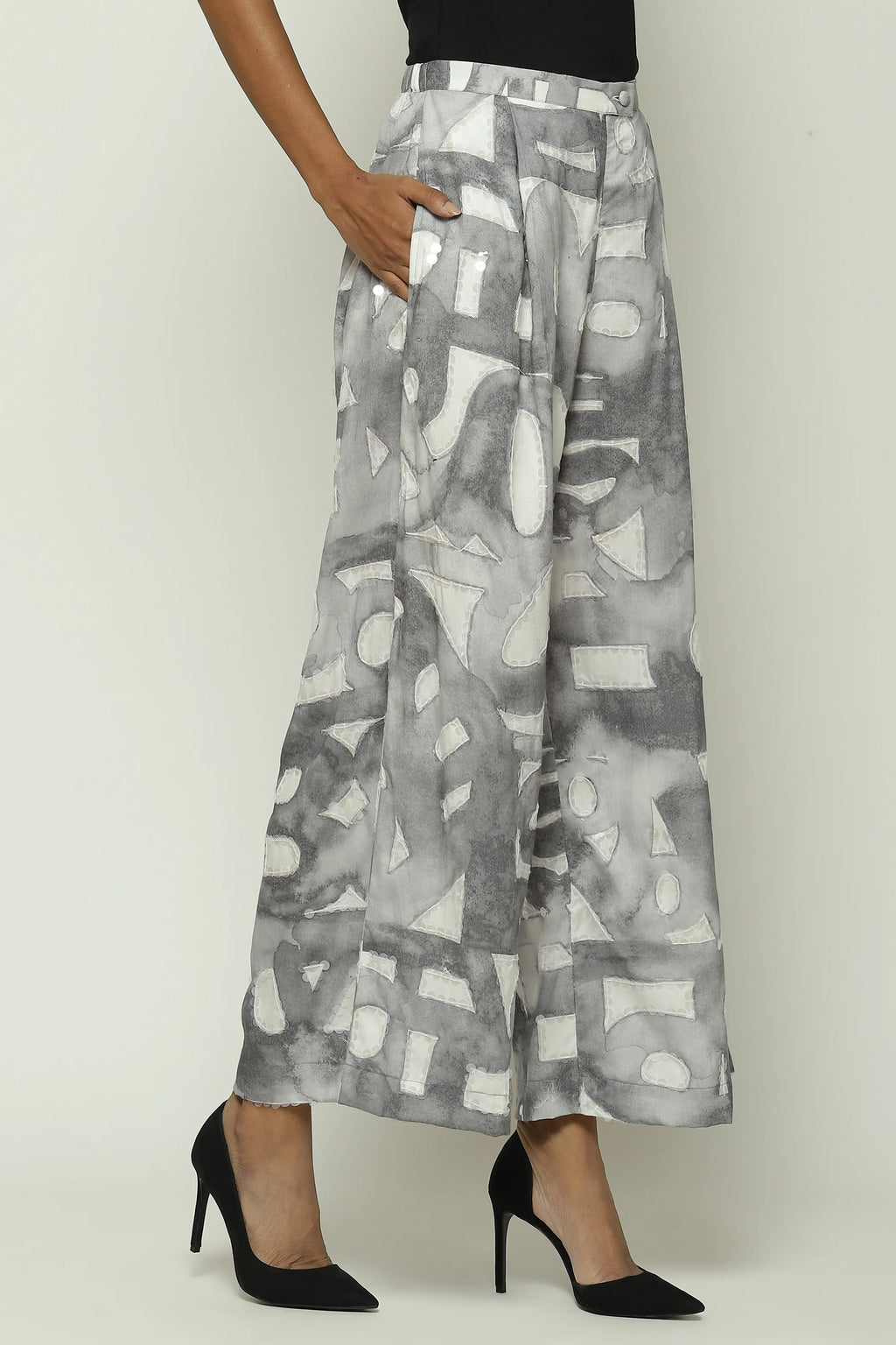 Watercolour Calligraphy Trouser