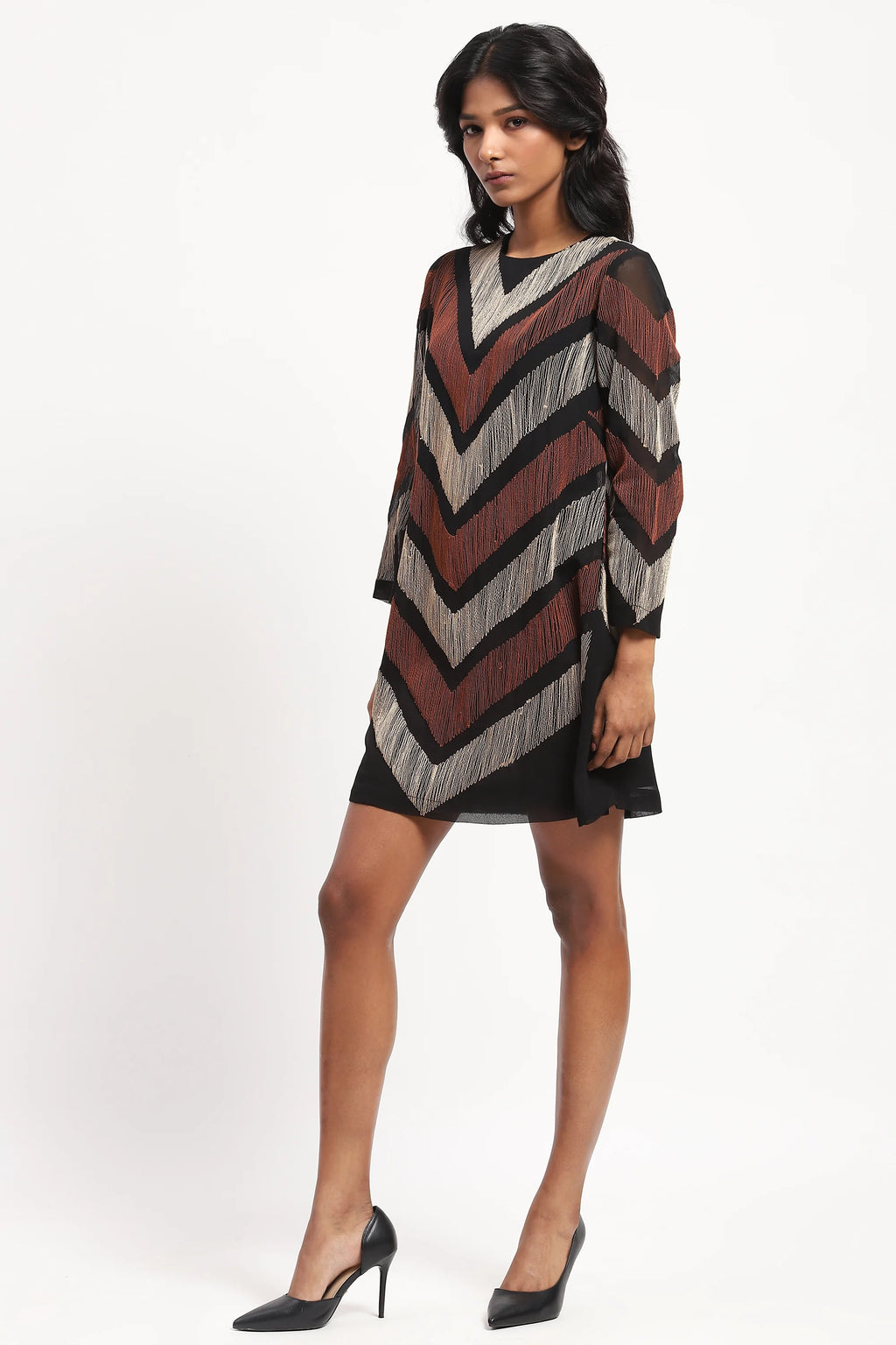 Dori Chevron Dress