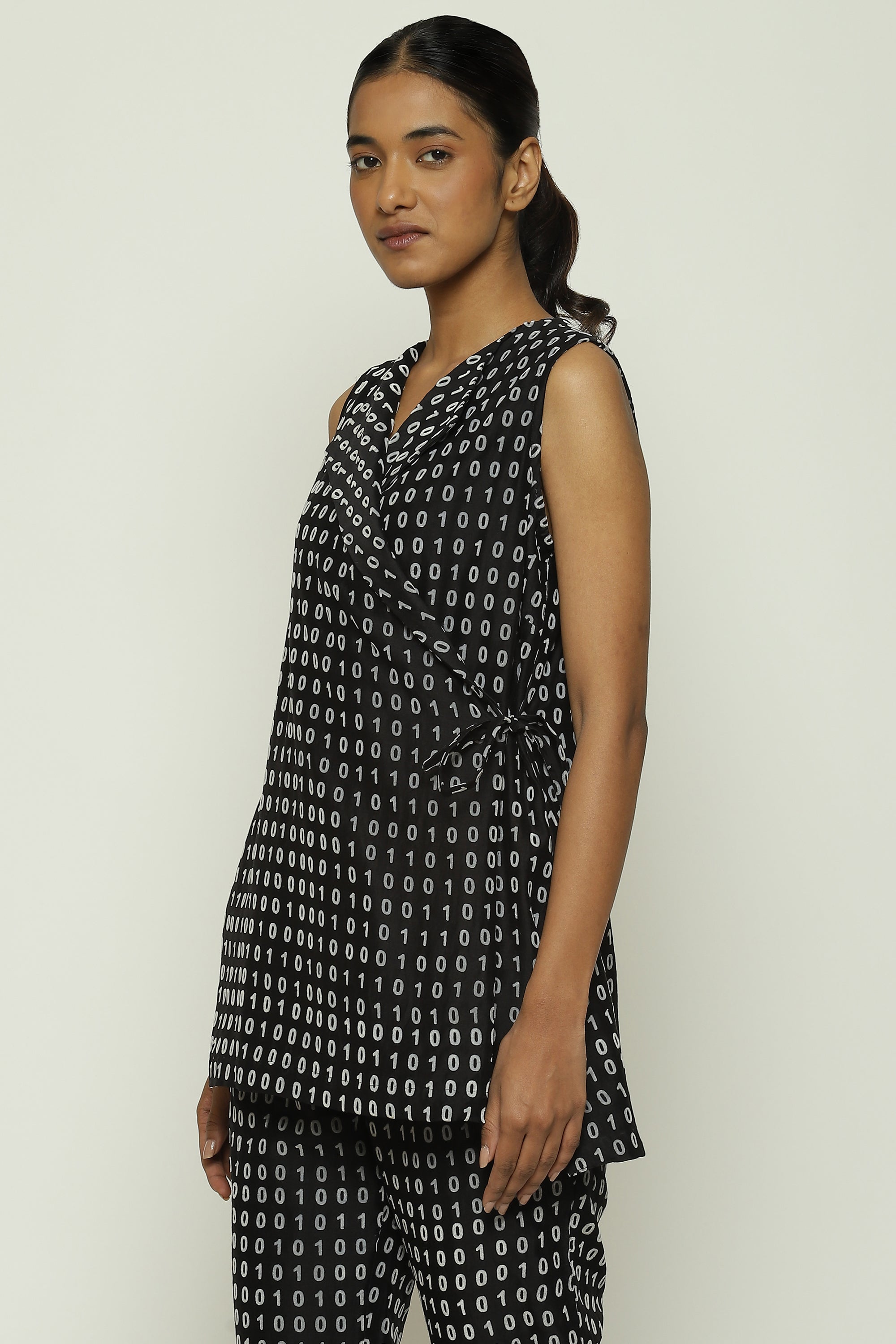 Binary Code Flock Top