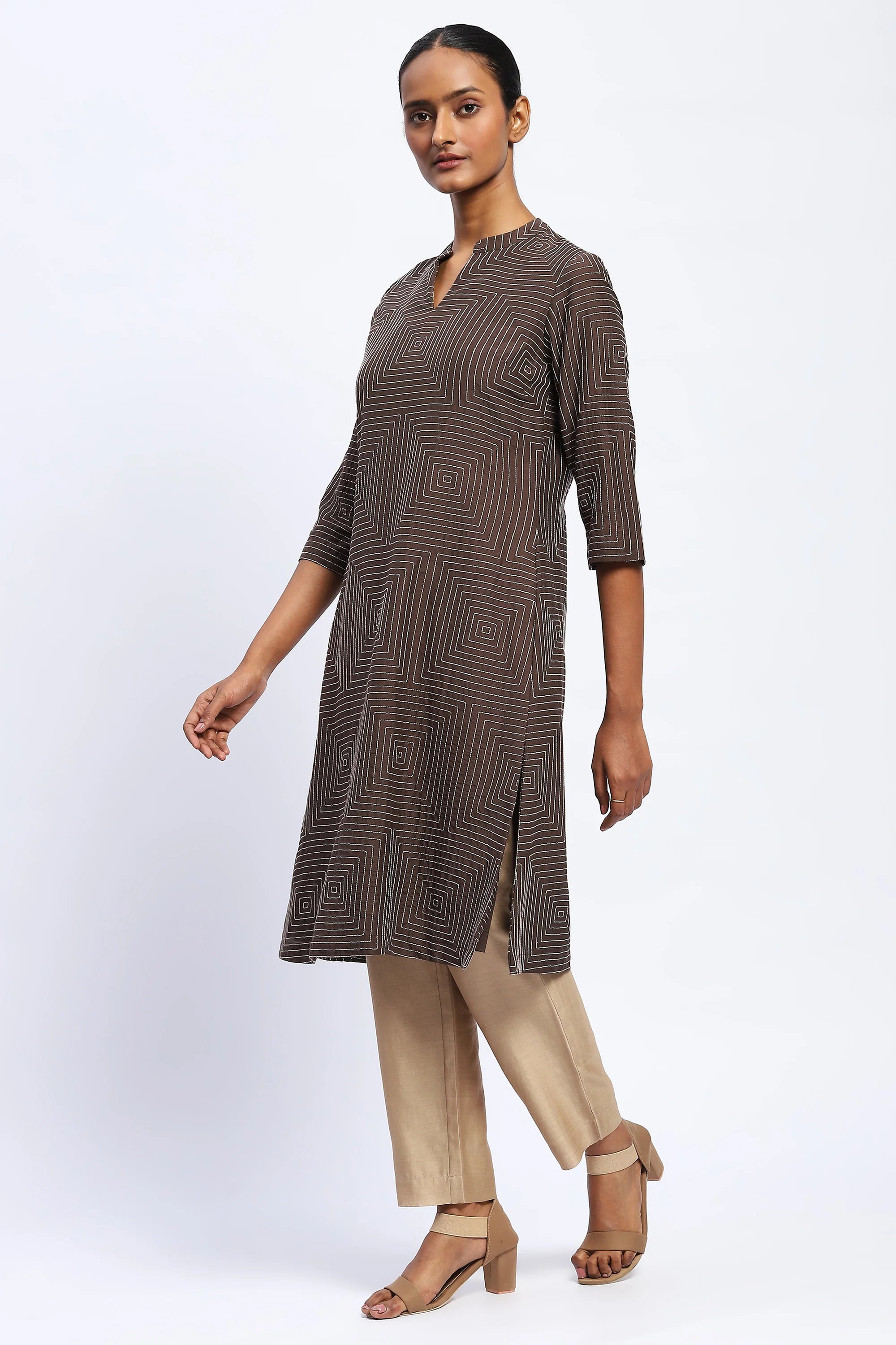 Layered Square Kurta