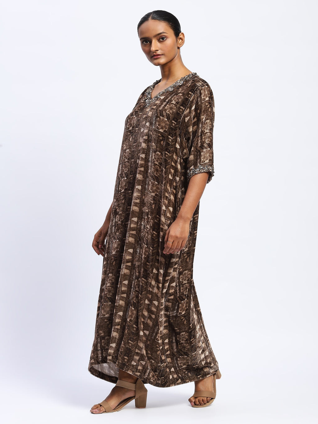 Rabari Velvet Kaftan