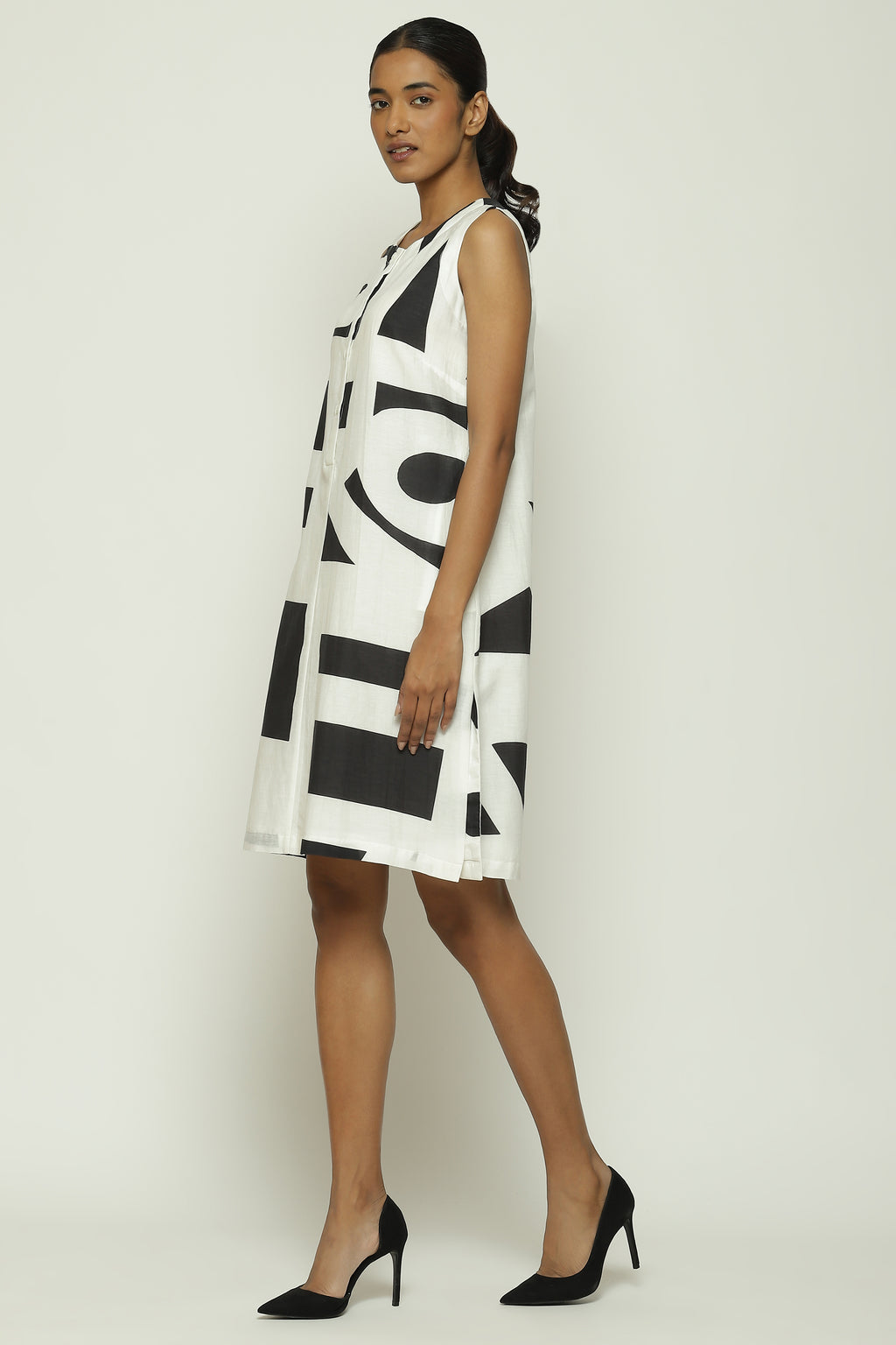 Oversized Calligraphy Tunic