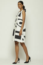 Oversized Calligraphy Tunic