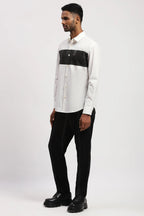 Center Block Print Shirt