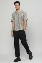 Space Dyed Handspun Handwoven Tencel Cotton Shirt