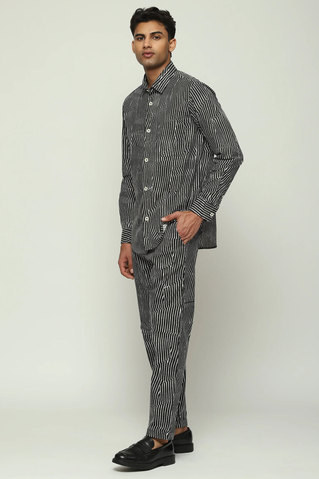 Broken Pinstripes Shirt