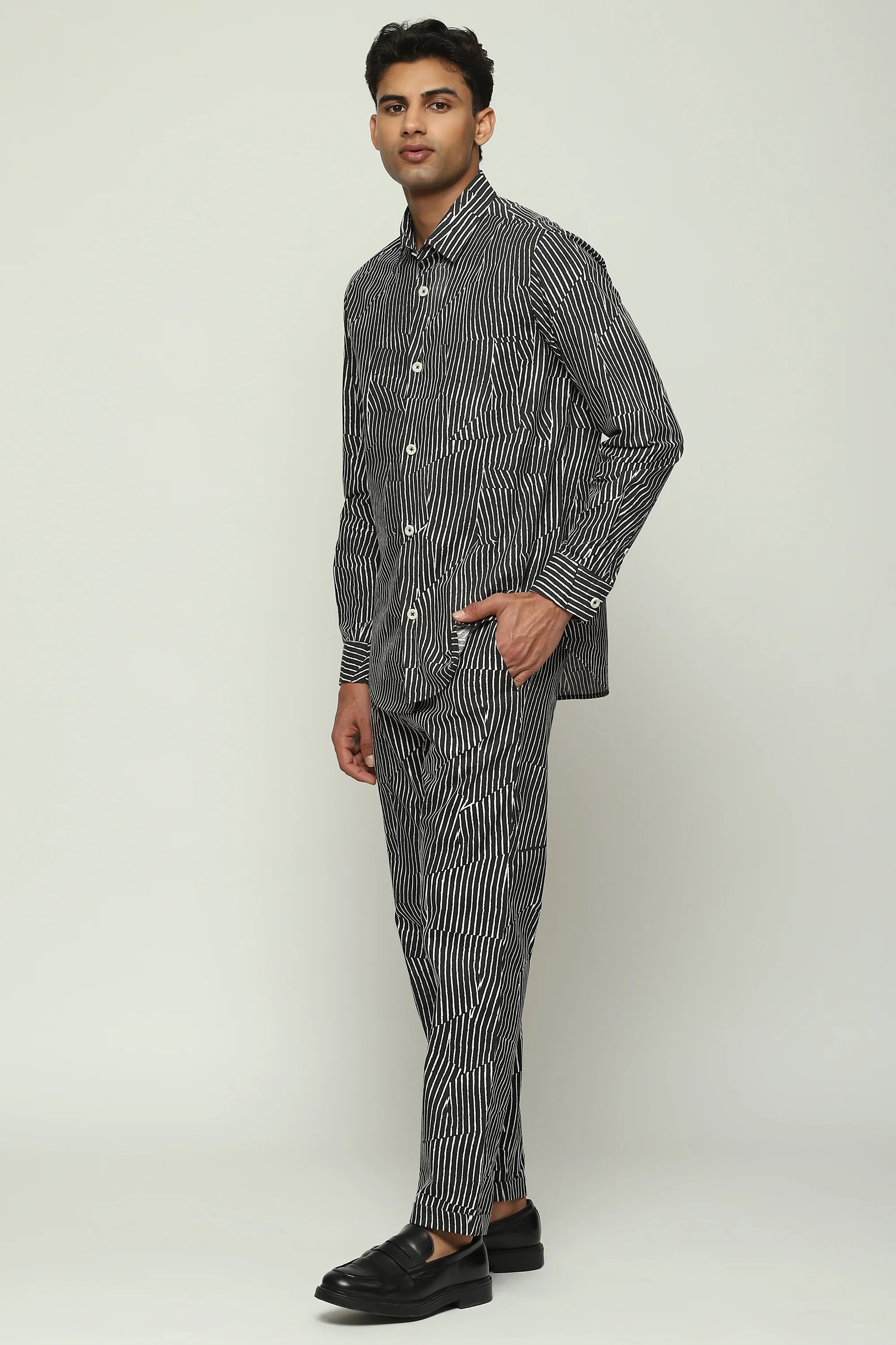 Broken Pinstripes Shirt