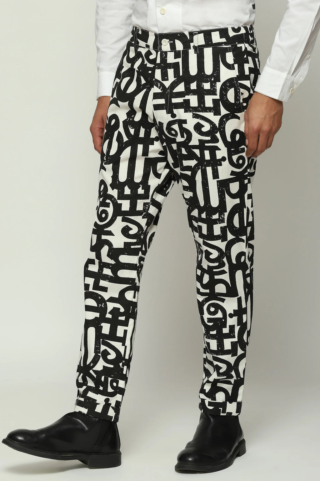 Organic Calligraphy Trouser