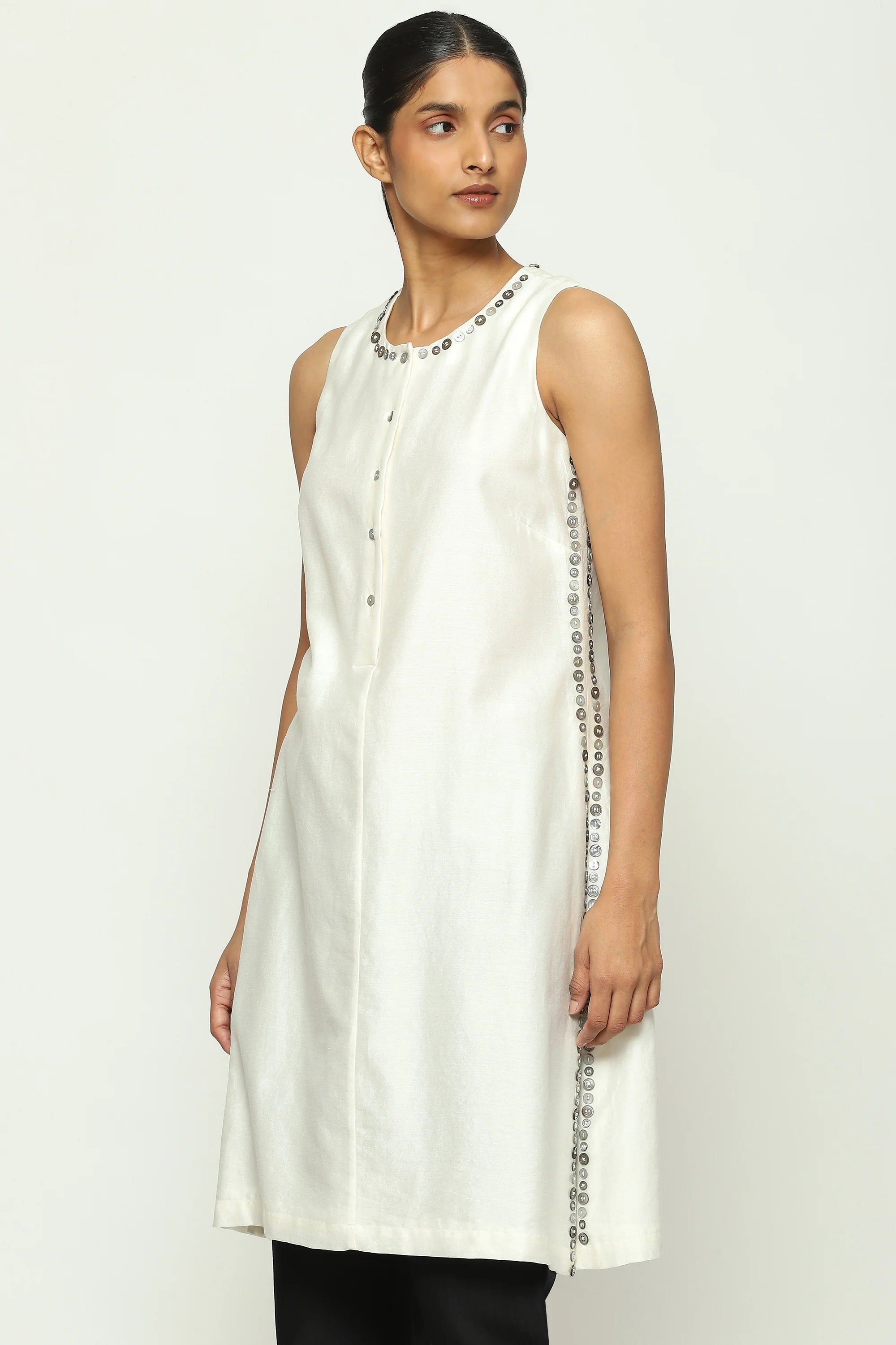 Mother Of Pearl  Tunic