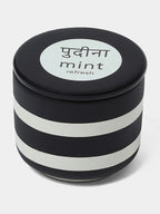 Small Stripe Candle