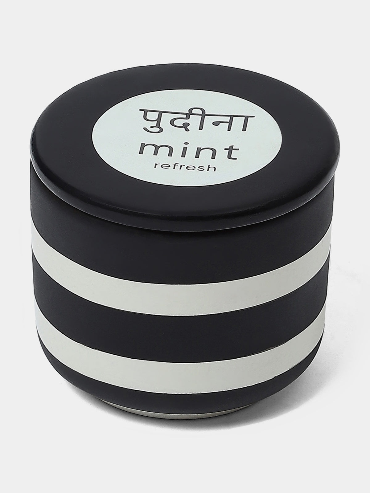 Small Stripe Candle