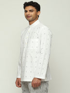 Embroidered Code Kurta