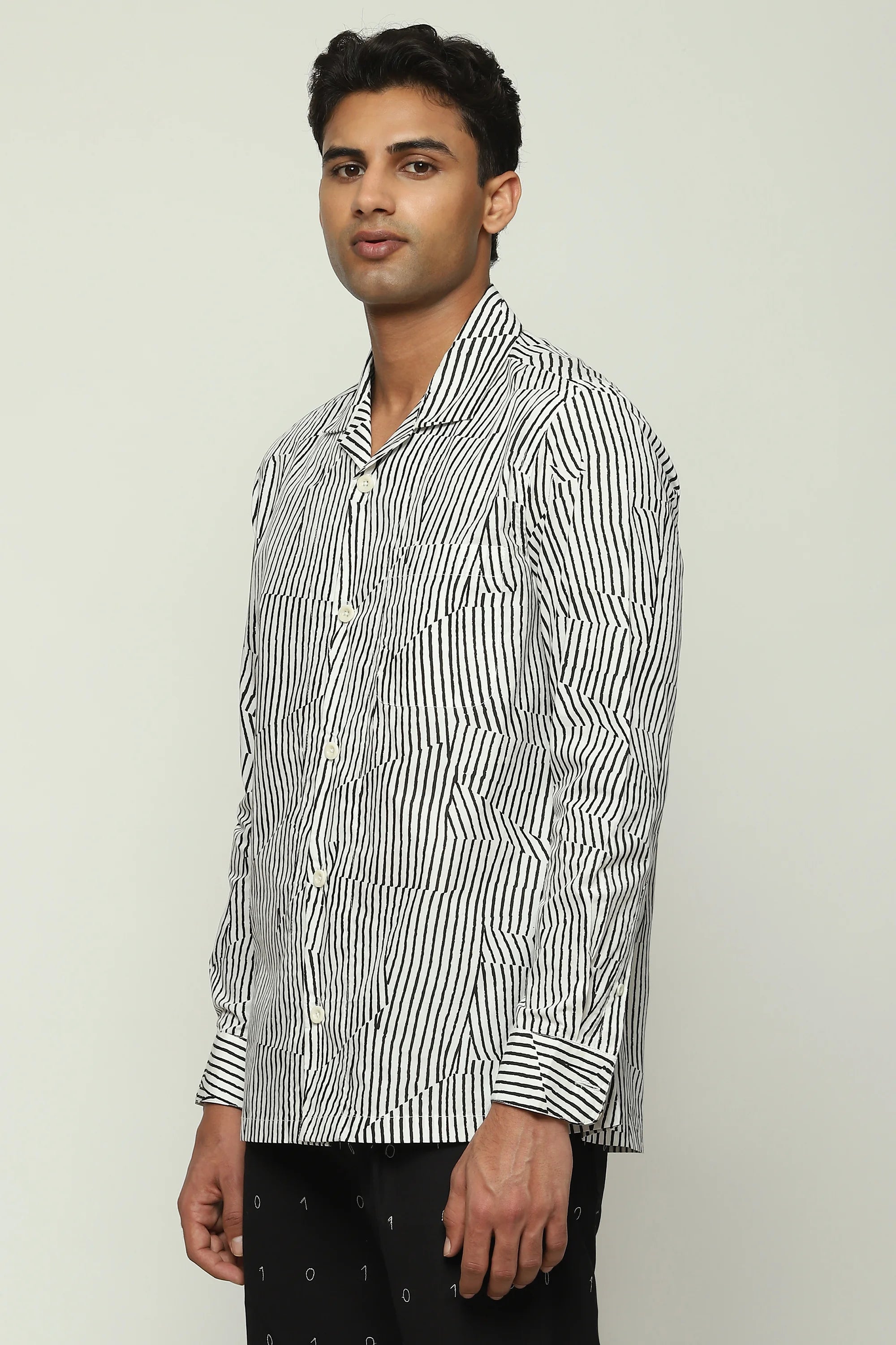 Broken Pinstripes Shirt