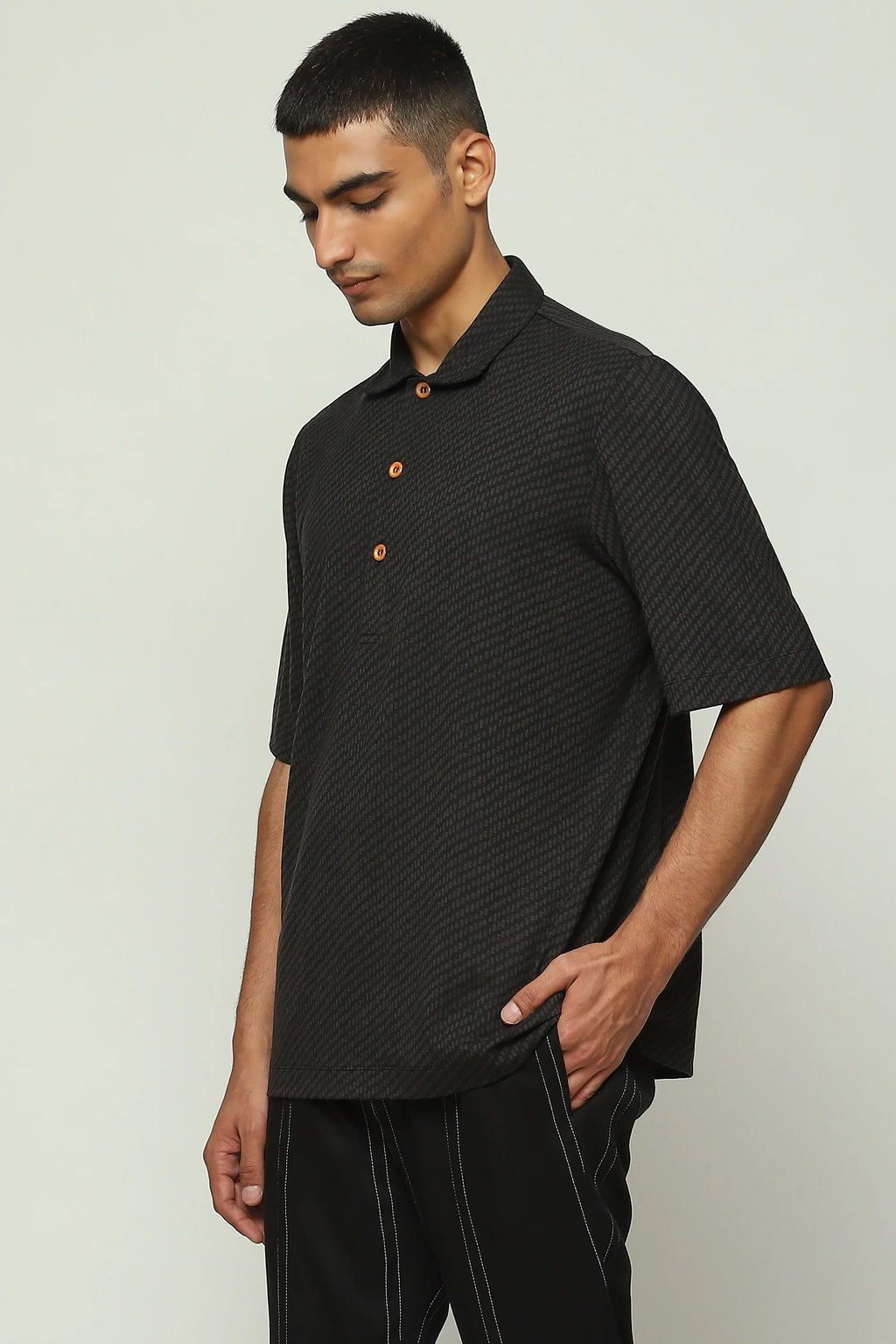 Twill Print T-Shirt