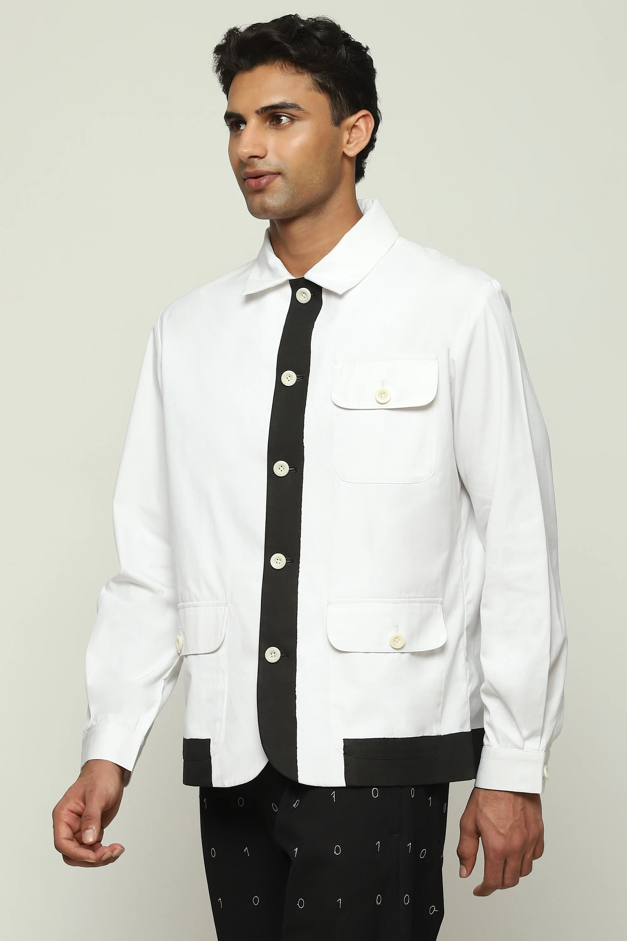 Blockprint Jacket