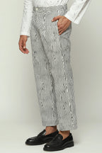 Broken Pinstripes Trouser