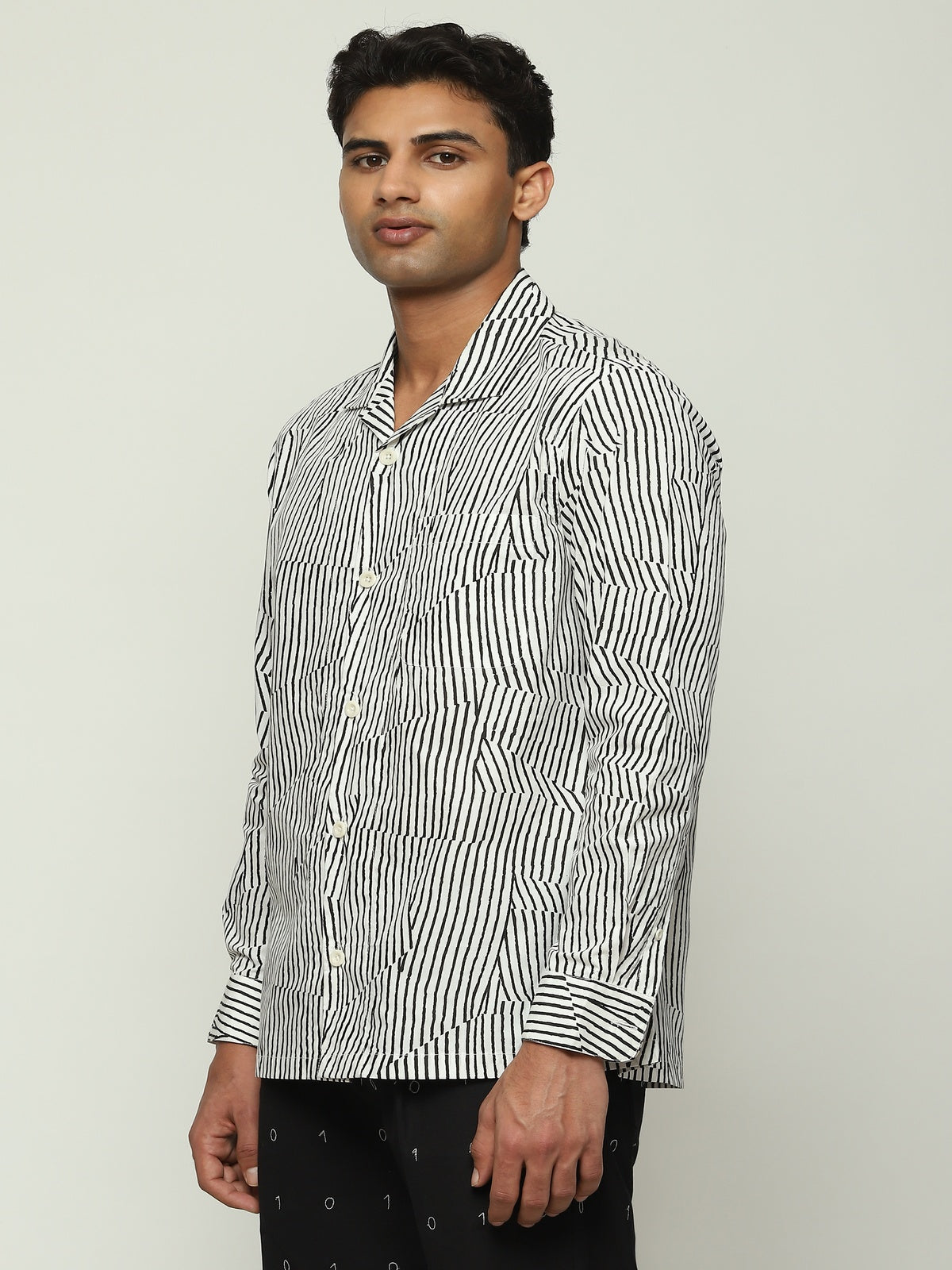 Broken Pinstripes Shirt