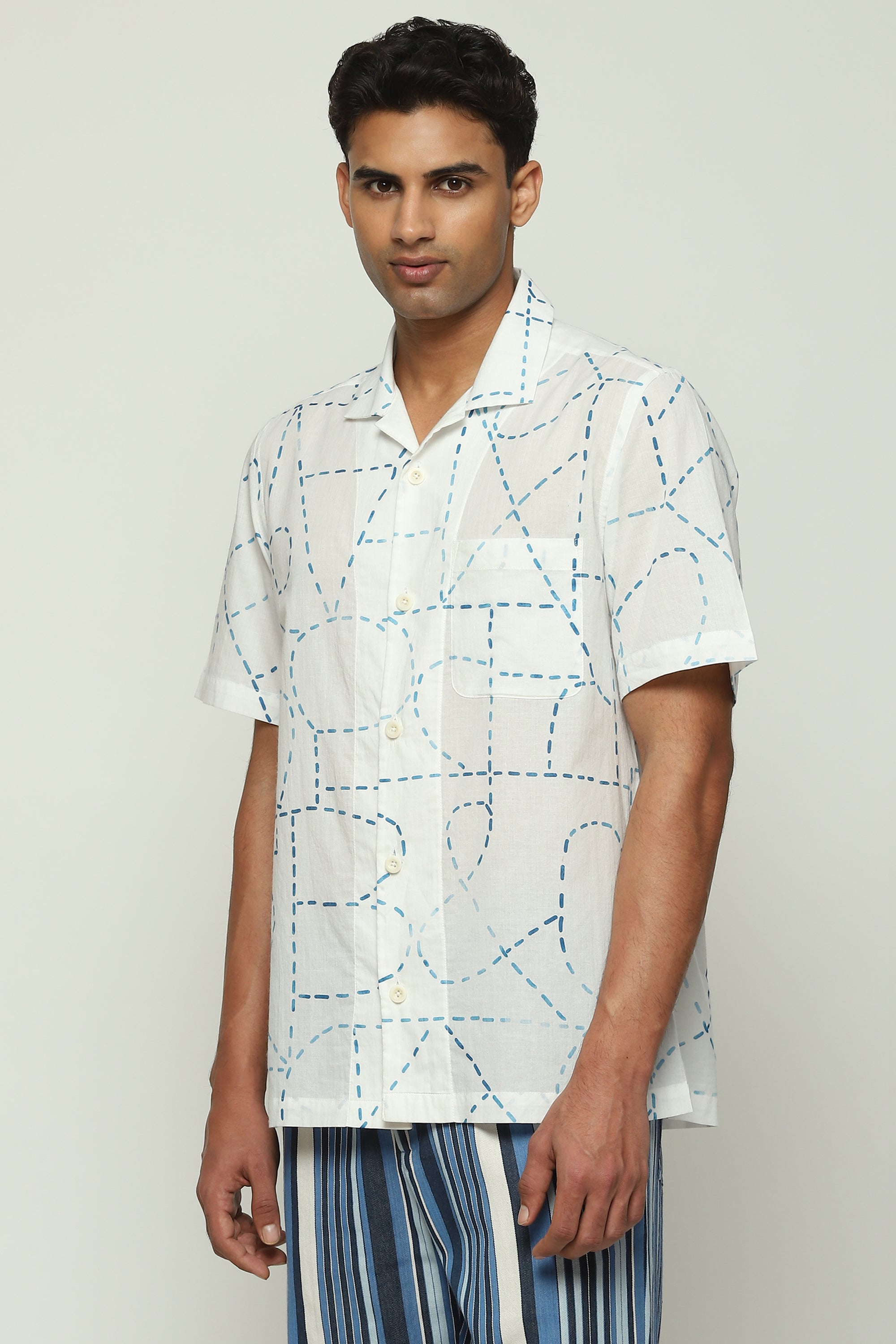 Kantha Calligraphy Shirt