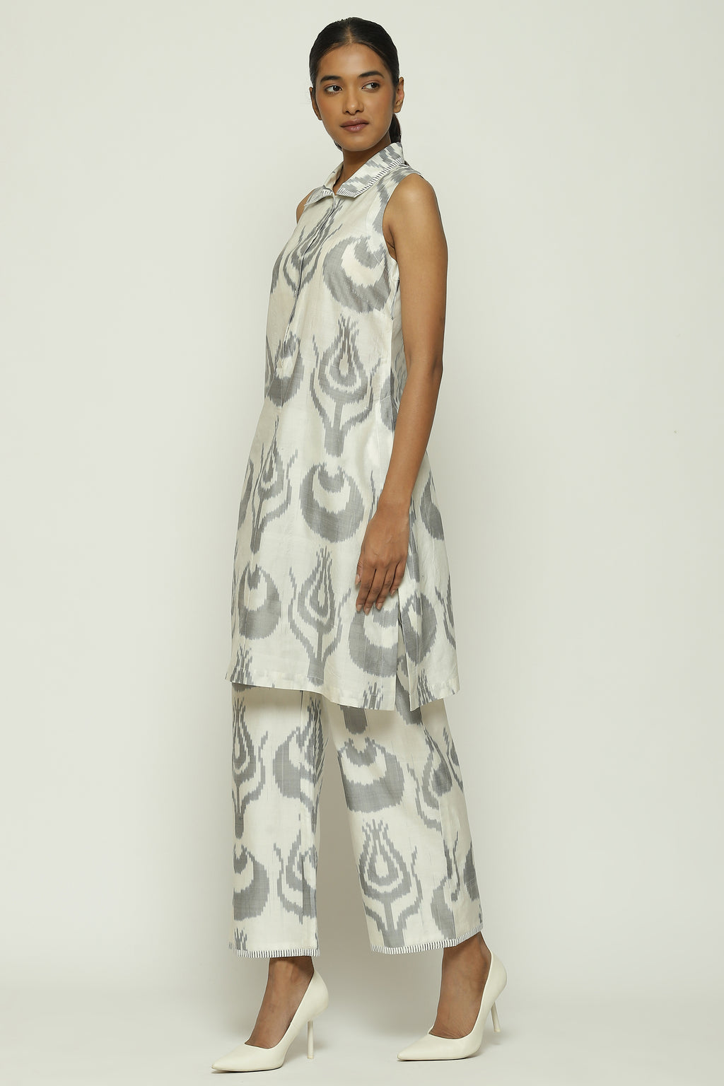 Ikat Ottoman Tulip Dress