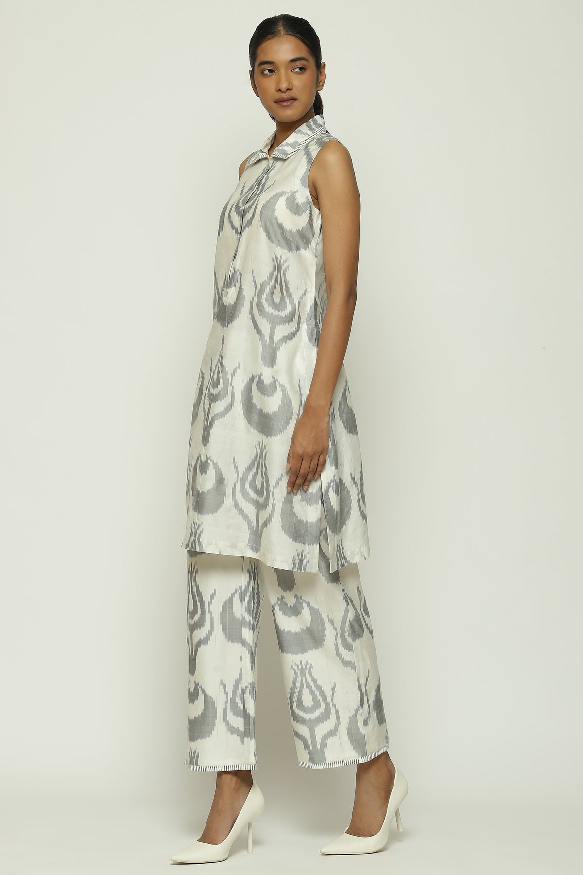 Ikat Ottoman Tulip Dress