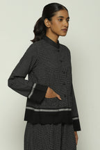 Chettinad Checks Black Border Shirt