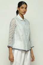 Maheshwar Gingham Checks Shirt