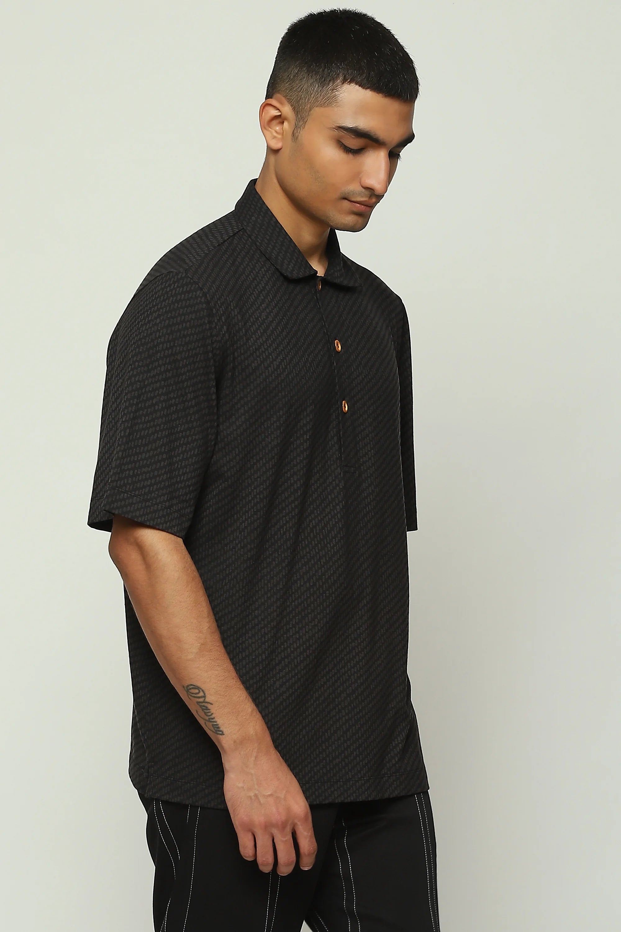 Twill Print T-Shirt