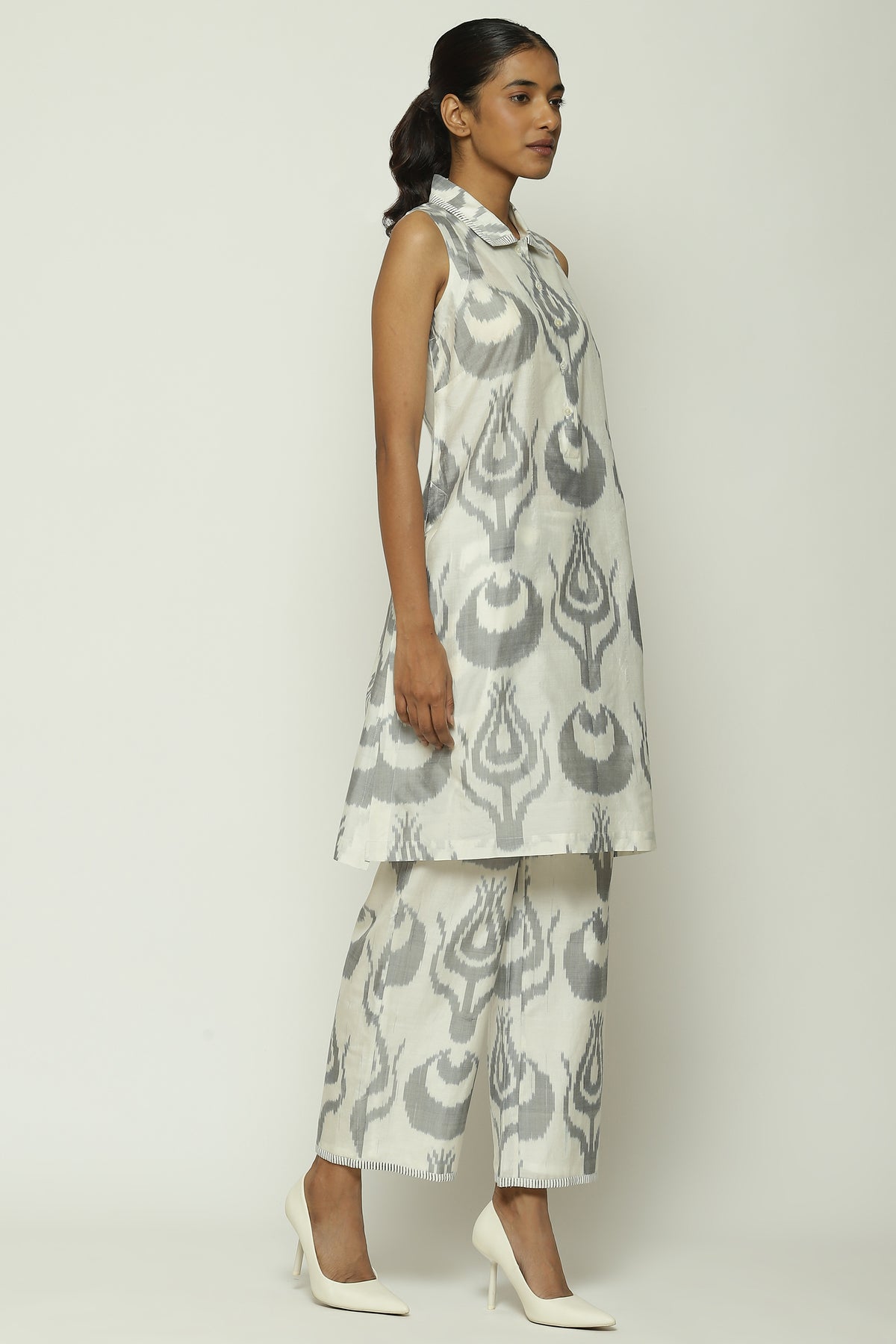 Ikat Ottoman Tulip Dress