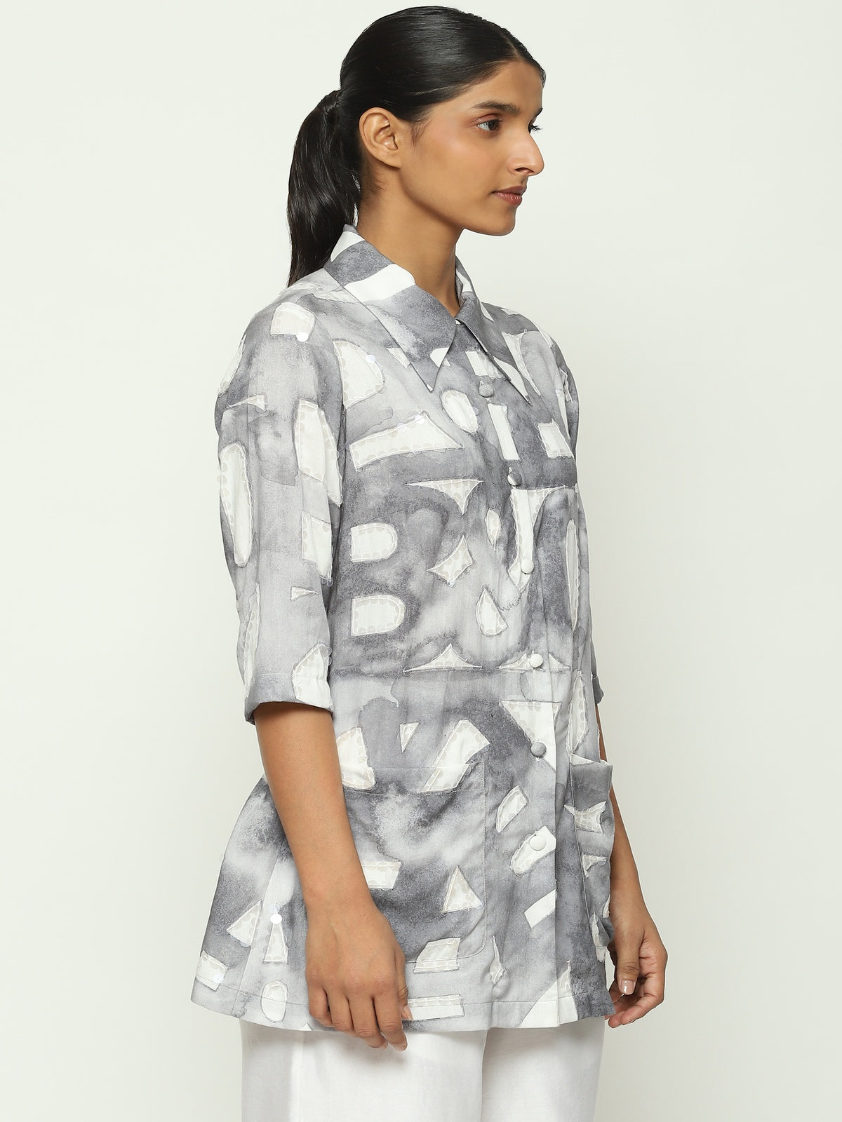 Watercolour Calligraphy Shirt