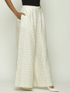Calligraphy Cutwork Trouser