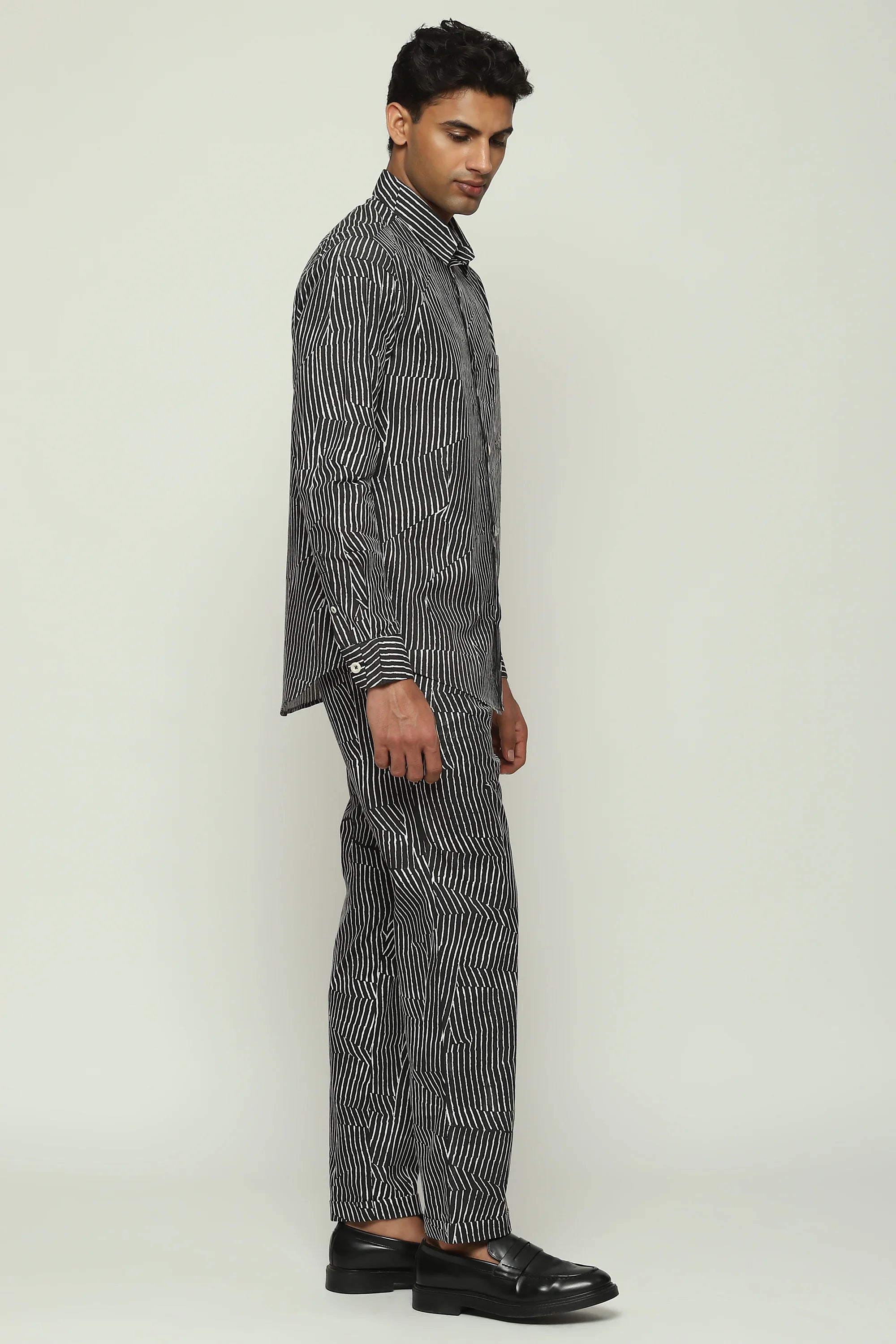 Broken Pinstripes Shirt