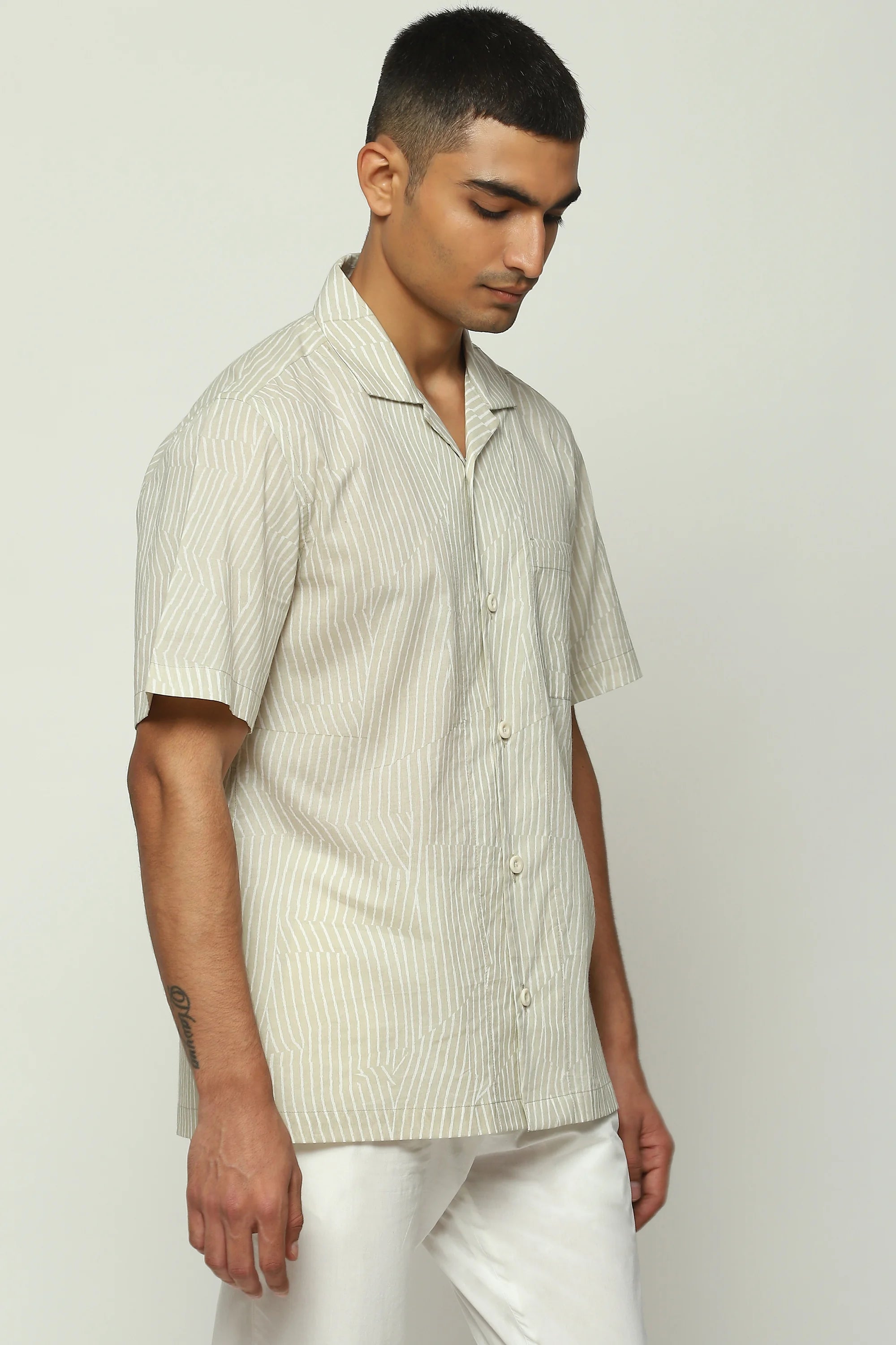 Broken Pinstripes Shirt