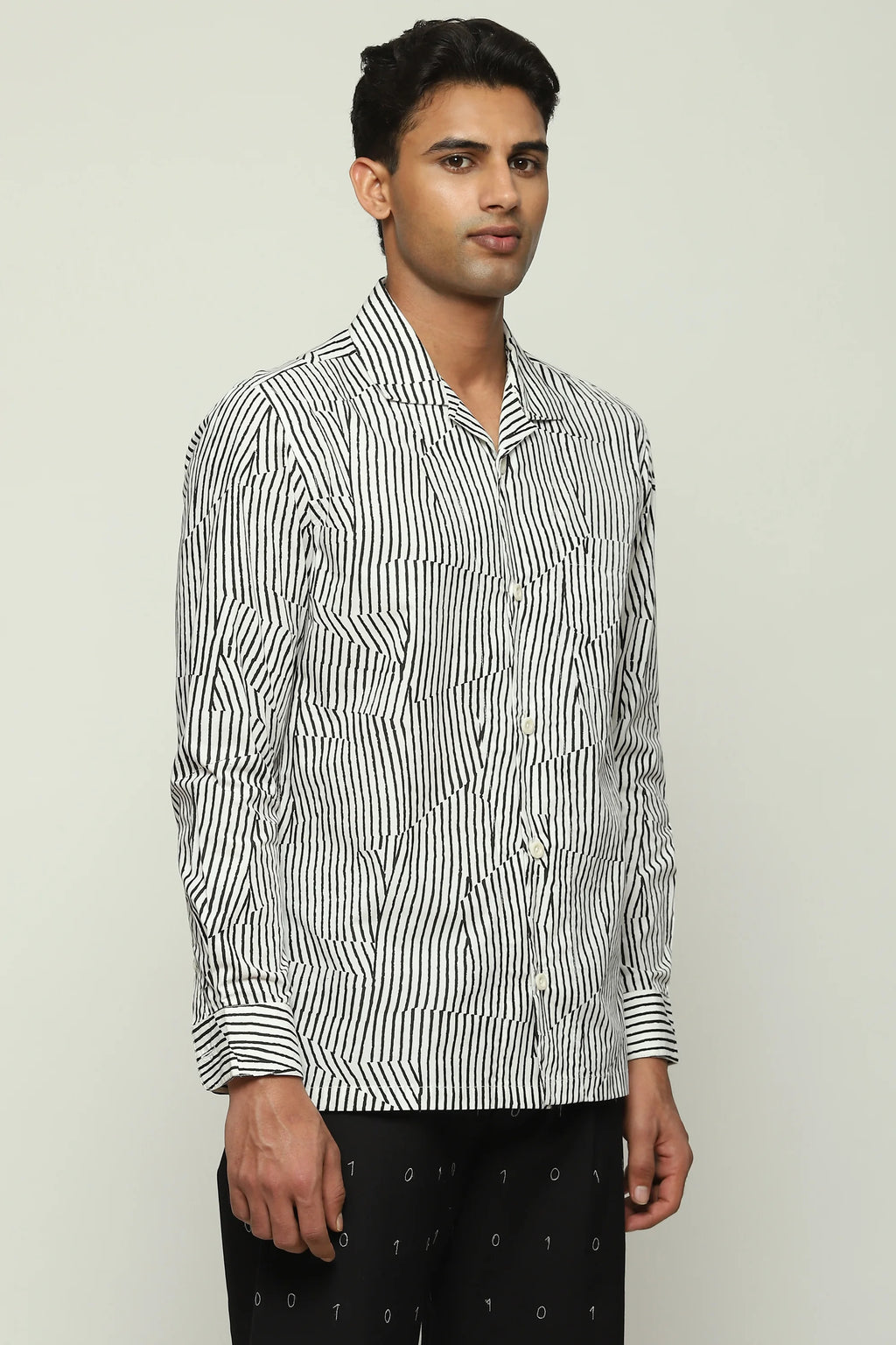 Broken Pinstripes Shirt