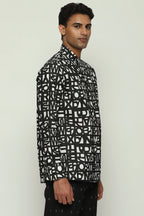 Jaali Calligraphy Shirt