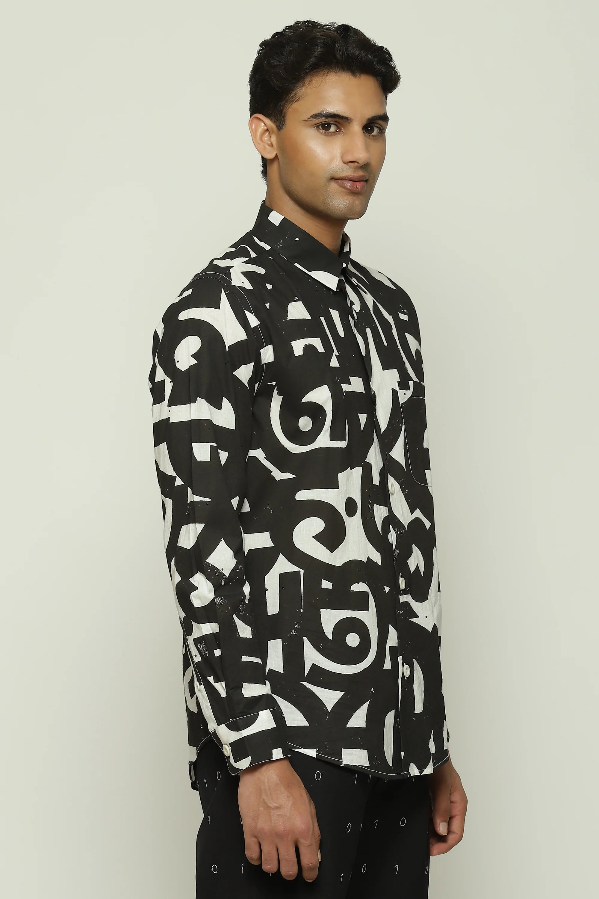 Organic Calligraphy Shirt