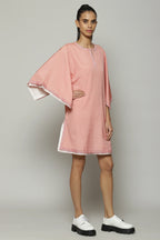 Double Sheer Luxe Voile Kurta Pink