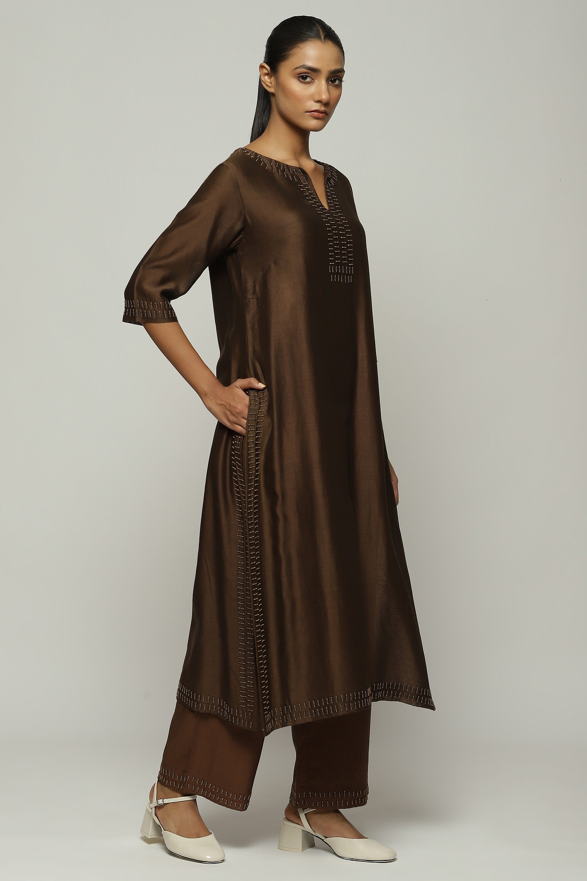 Beads Dash  Kurta