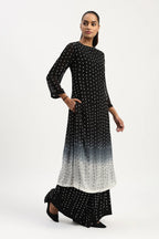 Ombre Stab Stitch Kurta