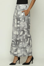 Watercolour Calligraphy Trouser