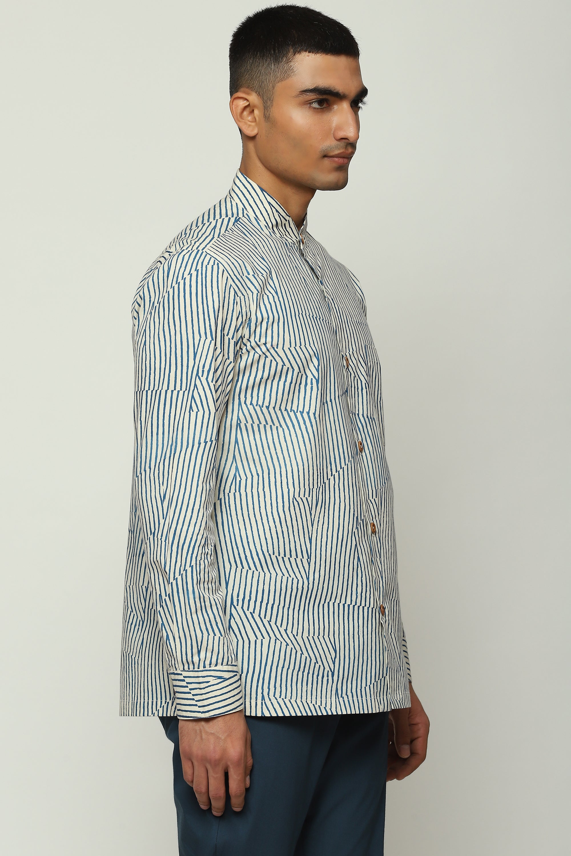 Broken Pinstripes Shirt