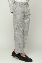 Broken Pinstripes Trouser