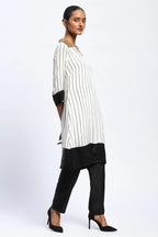 Solid Stripes Kurta