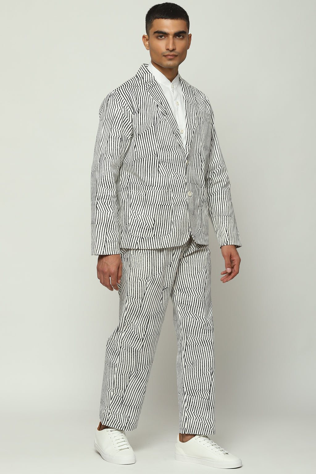 Broken Pinstripes Jacket