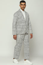 Broken Pinstripes Jacket