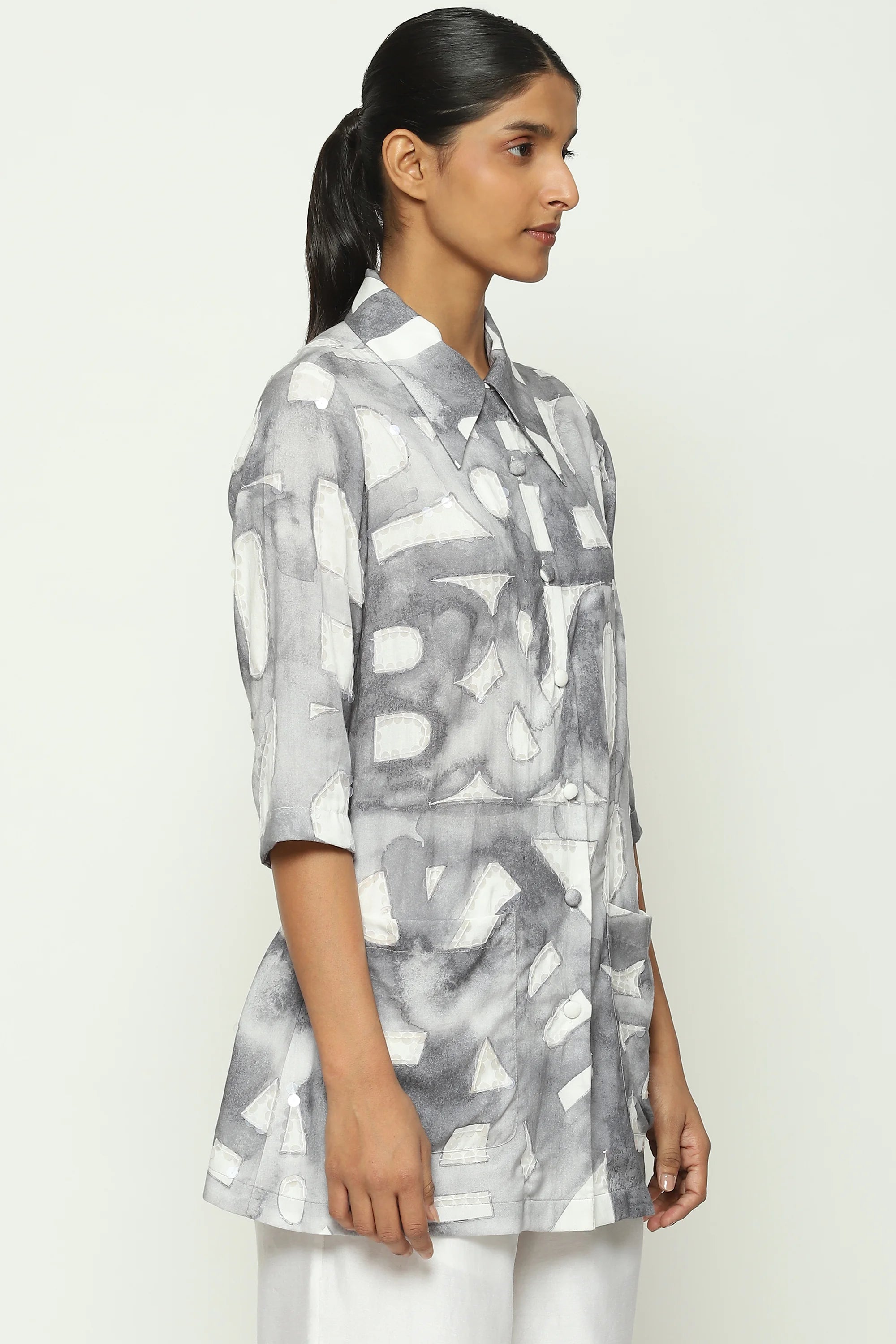 Watercolour Calligraphy Shirt